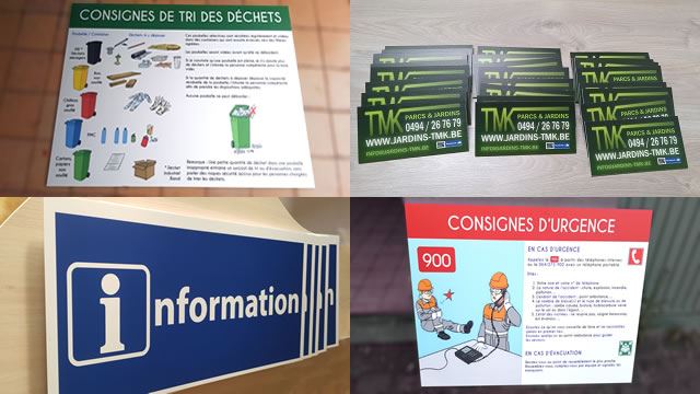 panneaux publicitaires de Pont-à-Celles