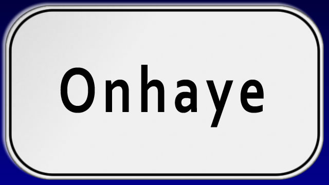 création de panneaux à Onhaye