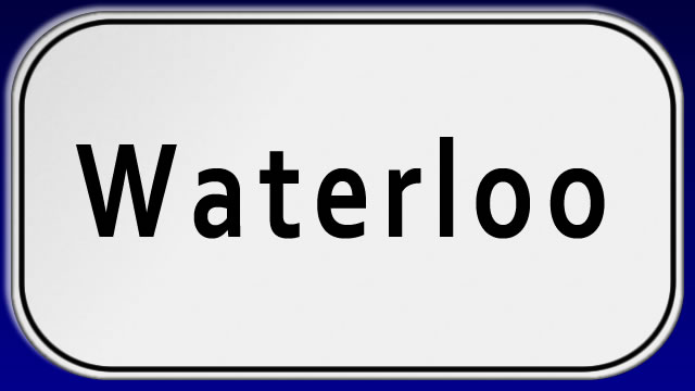 création de panneaux à Waterloo